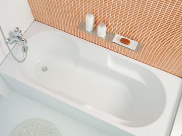 JIKA LYRA PLUS vana 150x70 cm, s nožičkami, akrylát H2298390000001 Obrázek - fotka