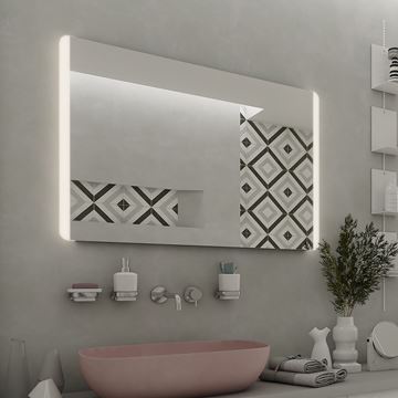NIMCO ZP 17000 zrcadlo 100x70 cm, reverzibilní, s osvětlením ZP 17004 Obrázek - fotka