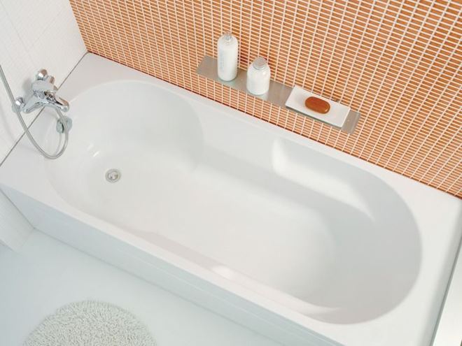 JIKA LYRA PLUS vana 170x70 cm, s nožičkami, akrylát H2318390000001 Obrázek - fotka