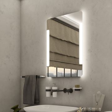 NIMCO ZP 18000 zrcadlo 60x80 cm, reverzibilní, s osvětlením ZP 18002 Obrázek - fotka