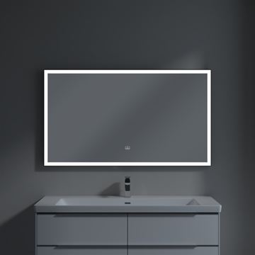 VILLEROY & BOCH SUBWAY 3.0 zrcadlo 130x75 cm, s osvětlením, s regulací stmívání a teploty světla, se senzorem A46313BC Obrázek - fotka
