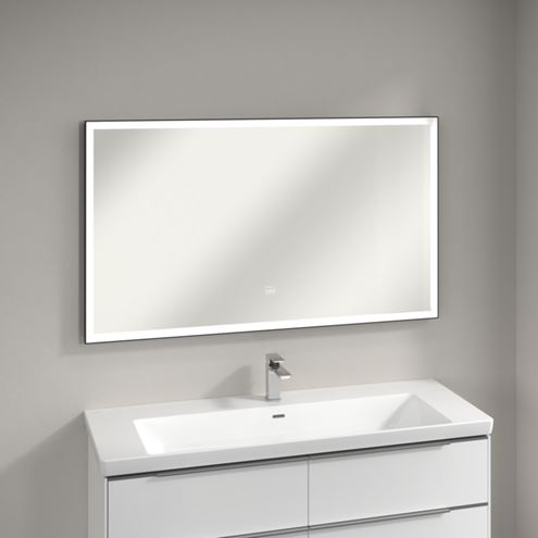 VILLEROY & BOCH SUBWAY 3.0 zrcadlo 130x75 cm, s osvětlením, s regulací stmívání a teploty světla, se senzorem A46313BC Obrázek - fotka