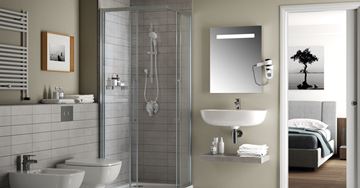 IDEAL STANDARD MIRROR & LIGHT zrcadlo 60x70 cm, s osvětlením, s vyhříváním T3340BH Obrázek - fotka