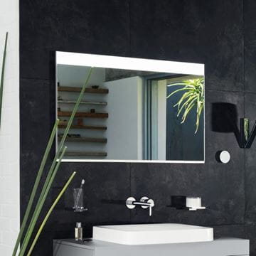 KEUCO EDITION 400 zrcadlo 106x65 cm, s osvětlením, s regulací stmívání a teploty světla, se senzorem 11596172000 Obrázek - fotka