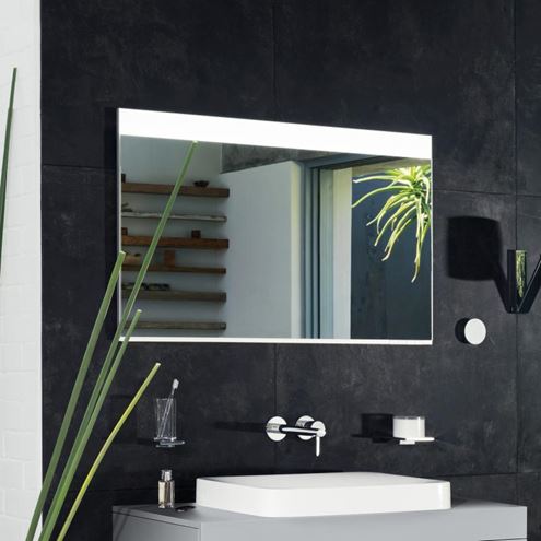 KEUCO EDITION 400 zrcadlo 106x65 cm, s osvětlením, s regulací stmívání a teploty světla, se senzorem 11596172000 Obrázek - fotka