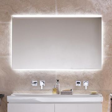 GEBERIT XENO 2 zrcadlo 120x71 cm, s osvětlením, s regulací stmívání, s vyhříváním, se senzorem 500.519.00.1 Obrázek - fotka