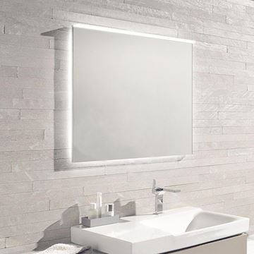 GEBERIT XENO2 zrcadlo 90x71 cm, s osvětlením, s regulací stmívání, s vyhříváním, se senzorem 500.522.00.1 Obrázek - fotka