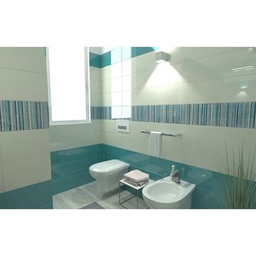 MARAZZI CLOUD dekor 20x50 cm, lesk, shappire M4VR Obrázek - fotka