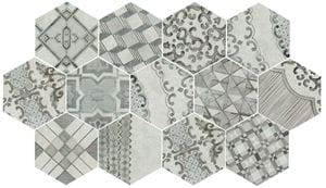 MARAZZI CLAYS dekor 21x18,2 cm, mat, cotton/lava