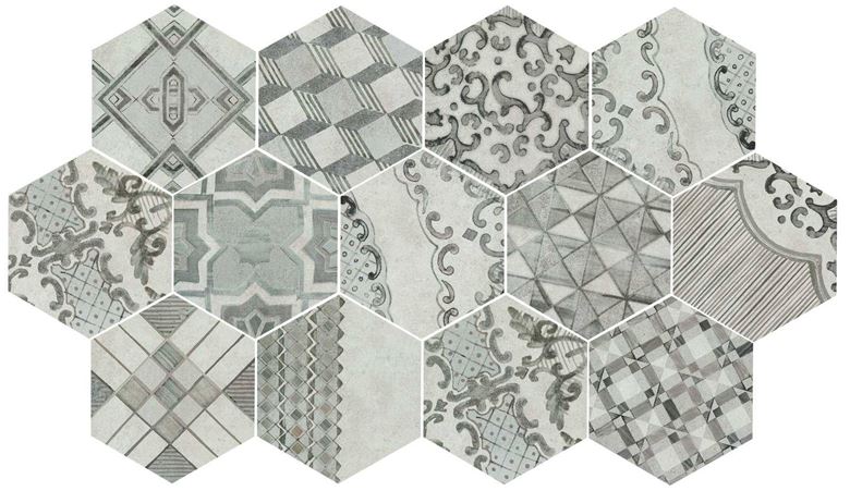 MARAZZI CLAYS dekor 21x18,2 cm, mat, cotton/lava MM7Z Obrázek - Hlavní obrázek