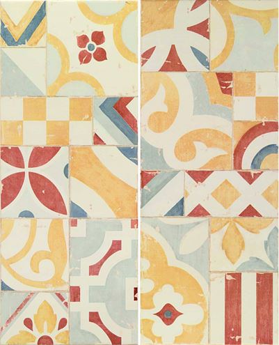 MARAZZI CLOUD dekor 20x50 cm, lesk, mandala cream M89F Obrázek - Hlavní obrázek