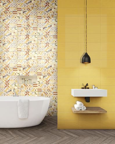 MARAZZI CLOUD dekor 20x50 cm, lesk, mandala cream M89F Obrázek - fotka