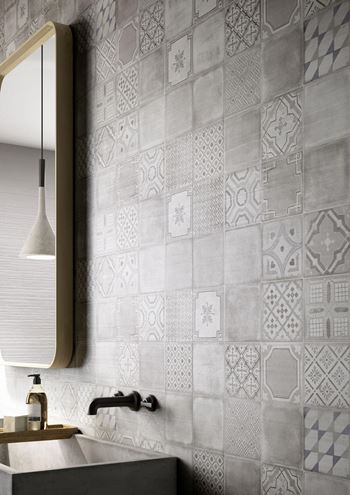 MARAZZI MATERIKA dekor 40x120 cm, mat, grigio/antracite MMJY Obrázek - fotka