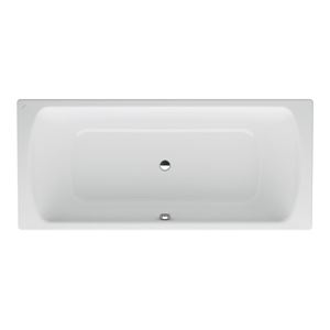 LAUFEN MODERNA PLUS vana 180x80 cm, pro 2 osoby, bez nožiček, smaltovaná ocel