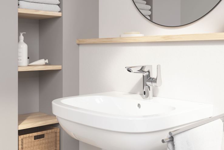 GROHE EUROSMART umyvadlová senzorové baterie, napájení z baterie, chrom 23975003 Obrázek - fotka