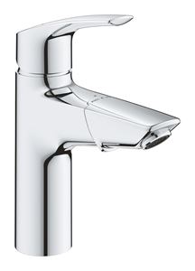 GROHE EUROSMART umyvadlová stojánková baterie, s vytahovací sprškou a odtokovou soupravou, chrom