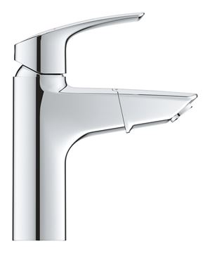 GROHE EUROSMART umyvadlová stojánková baterie, s vytahovací sprškou a odtokovou soupravou, chrom 23976003 Obrázek - fotka