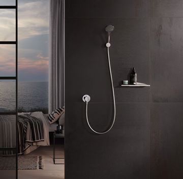 KEUCO IXMO ruční sprcha pr. 100 mm, ECO AIR, chrom 59580010100 Obrázek - fotka