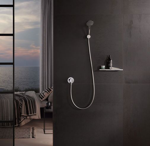 KEUCO IXMO ruční sprcha pr. 100 mm, ECO AIR, chrom 59580010100 Obrázek - fotka