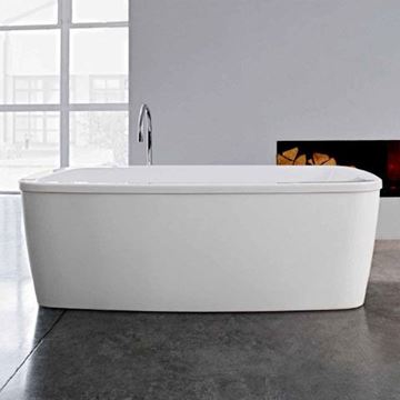 LAUFEN PALOMBA COLLECTION volně stojící vana 180x90 cm, s konstrukcí a panelem, akrylát H2318000000001 Obrázek - fotka