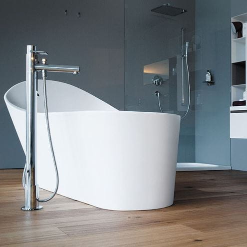 LAUFEN PALOMBA COLLECTION volně stojící vana 180x90 cm, s odtokovou soupravou, sentec H2458020000001 Obrázek - fotka