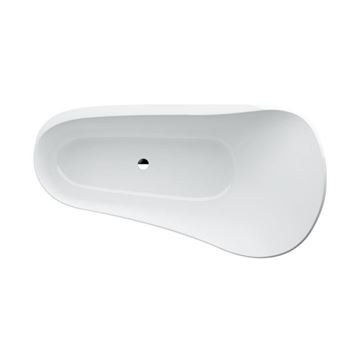 LAUFEN PALOMBA COLLECTION volně stojící vana 180x90 cm, s odtokovou soupravou, sentec H2458020000001 Obrázek - fotka