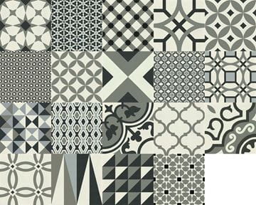 MARAZZI D_SEGNI dekor 20x20 cm, mat, mix caldi