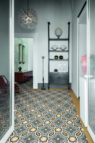 MARAZZI D_SEGNI COLORE dekor 20x20 cm, mat, mustard M1L5 Obrázek - fotka