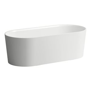 LAUFEN VAL volně stojící vana 160x75 cm, s odtokovou soupravou, sentec