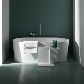 LAUFEN VAL volně stojící vana 160x75 cm, s odtokovou soupravou, sentec H2302820000001 Obrázek - fotka