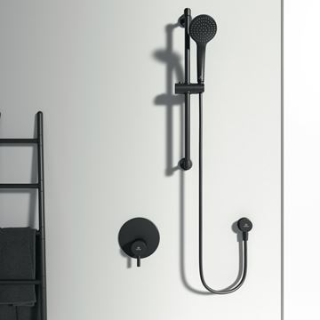 IDEAL STANDARD CERALINE sprchová podomíková baterie, černá A7388XG Obrázek - fotka