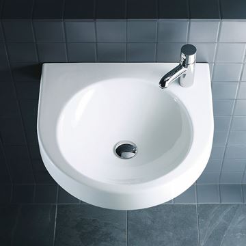DURAVIT ARCHITEC umyvadlo 57,5 cm, s otvorem pro baterii vpravo, bez přepadu 0449580008 Obrázek - fotka