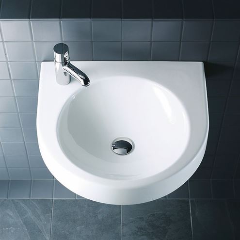 DURAVIT ARCHITEC umyvadlo 57,5 cm, s otvorem pro baterii vlevo, bez přepadu 0449580009 Obrázek - fotka