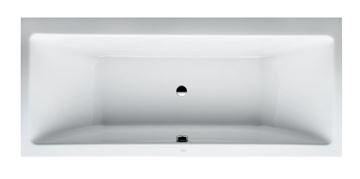 LAUFEN PRO vana 180x80 cm, s konstrukcí, senzorové ovládání, LED osvětlení, akrylát