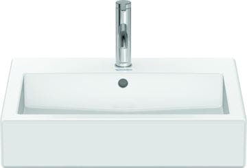 DURAVIT VERO umyvadlo 60 cm, s otvorem pro baterii a přepadem 0454600000 Obrázek - fotka