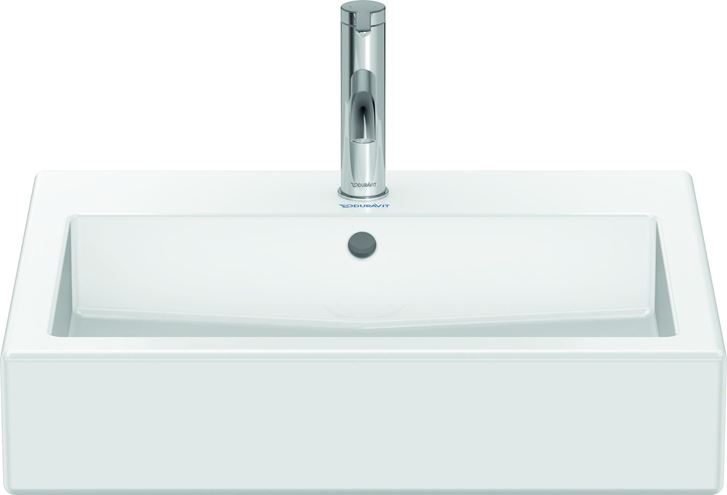 DURAVIT VERO umyvadlo 60 cm, s otvorem pro baterii a přepadem 0454600000 Obrázek - fotka