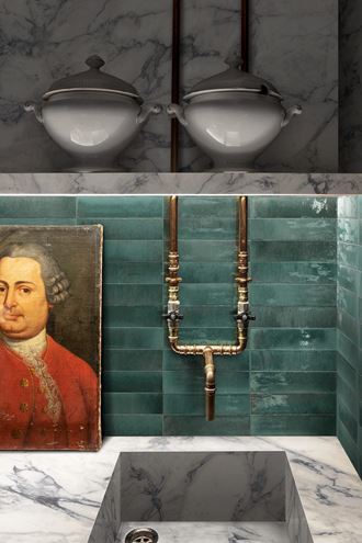 MARAZZI LUME dlažba 6x24 cm, lesk, turquoise MA9N Obrázek - fotka