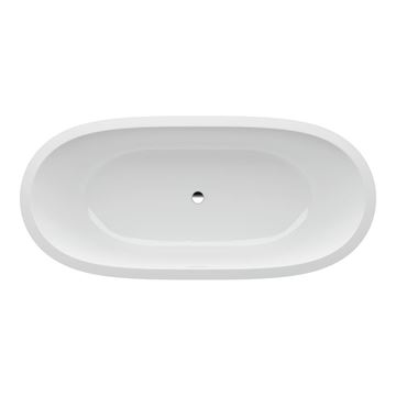 LAUFEN ILBAGNOALESSI ONE vana 178x82 cm, s konstrukcí, senzorové ovládání, LED osvětlení, solid surface