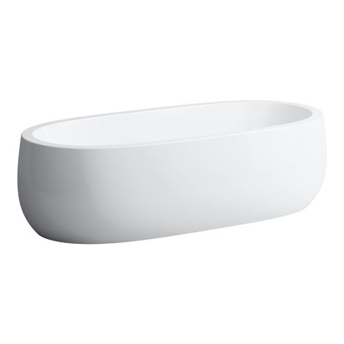 LAUFEN ILBAGNOALESSI ONE volně stojící vana 183x87 cm, pro 2 osoby, solid surface H2459720000001 Obrázek - Hlavní obrázek