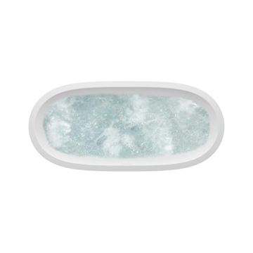 LAUFEN ILBAGNOALESSI ONE vana 178x82 cm, s konstrukcí, senzorové ovládání, LED osvětlení, solid surface H2459710006151 Obrázek - fotka