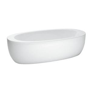 LAUFEN ILBAGNOALESSI volně stojící vana 203x102 cm, s konstrukcí a panelem, akrylát