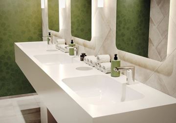 HANSGROHE VERNIS BLEND umyvadlová senzorová baterie pro jednu vodu, napájení z baterie, EcoSmart, chrom 71503000 Obrázek - fotka