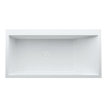 KARTELL LAUFEN rohová vana 170x86 cm, s konstrukcí a s L-panel, s osvětlením, Sentec