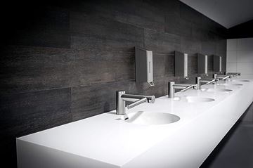 DYSON AIRBLADE WASH & DRY umyvadlová senzorová baterie, s vysoušečem rukou, napájení ze sítě, nerez 24526501 Obrázek - fotka