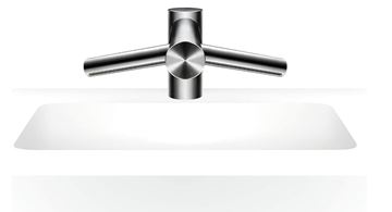 DYSON AIRBLADE WASH & DRY umyvadlová senzorová baterie, s vysoušečem rukou, napájení ze sítě, nerez 24526501 Obrázek - fotka