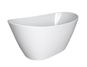 ROTH STONE AMORE volně stojící vana 160x85 cm, s odtokovou soupravou, litý mramor