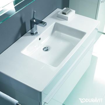 DURAVIT VERO umyvadlo 70 cm, s otvorem pro baterii a přepadem 0329850000 Obrázek - fotka