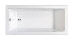 ROTH CLASSIC PRO 150 vana 150x70 cm, bez nožiček, akrylát