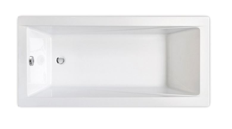 ROTH CLASSIC PRO 160 vana 170x70 cm, bez nožiček, akrylát 9060000 Obrázek - Hlavní obrázek