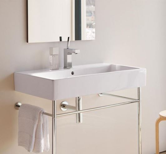 DURAVIT VERO umyvadlo 70 cm, s otvorem pro baterii a přepadem 0454700000 Obrázek - fotka
